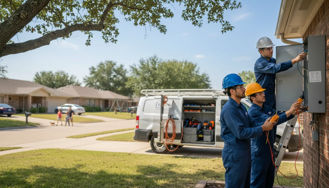 Certified electrician providing emergency electrical services in Fingal, ND